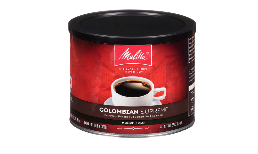 Melitta Colombian Supreme Coffee, Medium Roast