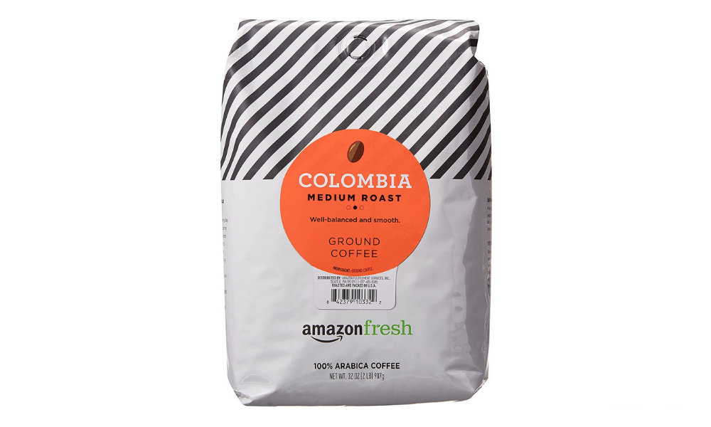 AmazonFresh Colombia Ground Coffee, Medium Roast