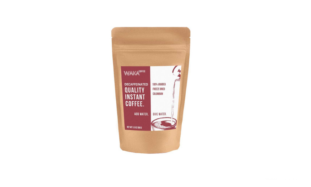 Waka Coffee: Decaffeinated Quality Instant Coffee (Medium Roast)
