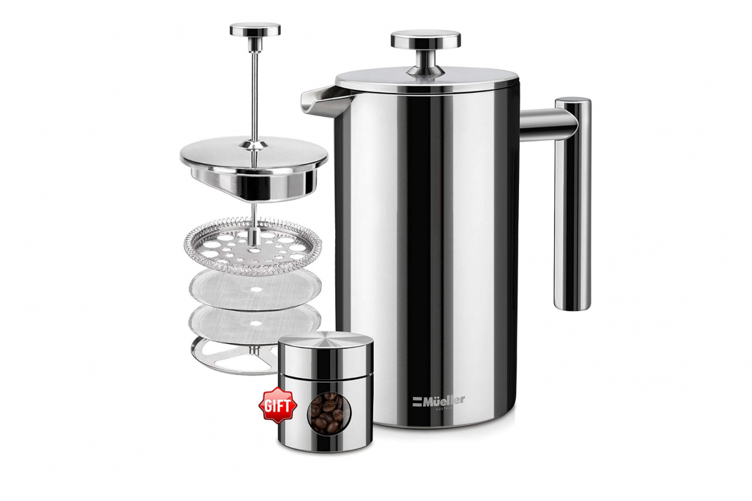 Best French Press Mueller French Press Review Best Decaf Coffee