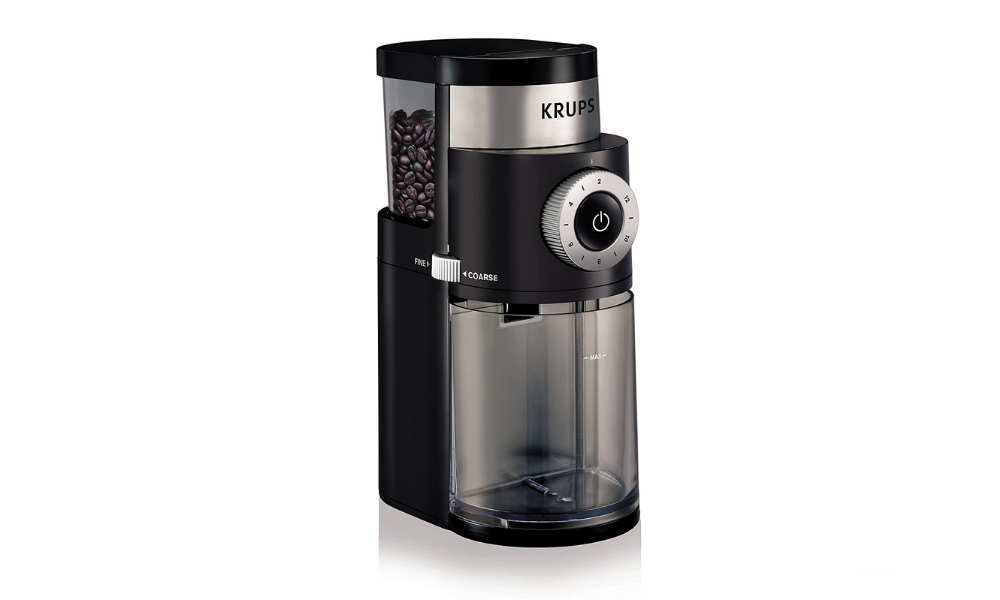 KRUPS 8000035978 GX5000 Professional Electric Coffee Burr Grinder